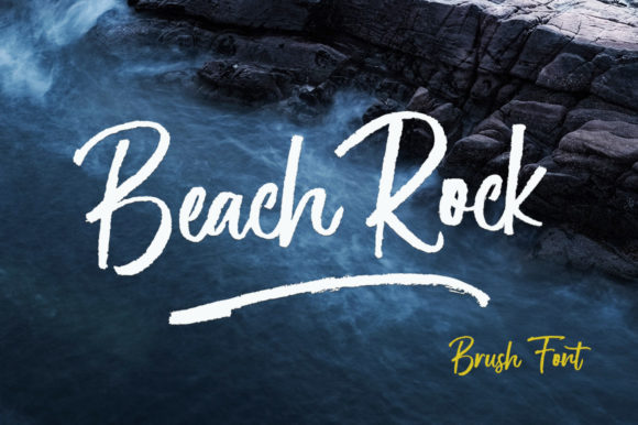 Beach Rock: The Stylish Script Font for Modern Projects