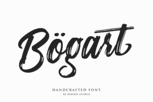 Bogart: The Brush Script Font with a Casual Edge