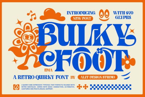 Bulky Foot: Where Retro Playfulness Meets Modern Edge