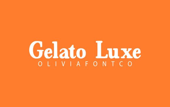 Discovering the Gelato Luxe Font for Modern Design