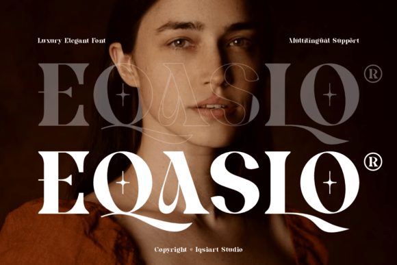 Eqaslo: The Serif Typeface for Authentic Brand Narratives
