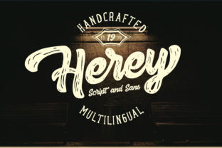 Herey Duo: A Font Pairing That Brings Authenticity to Your Designs