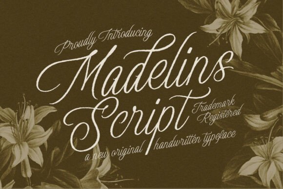 Madelins Script: The Elegant Font for Timeless Design