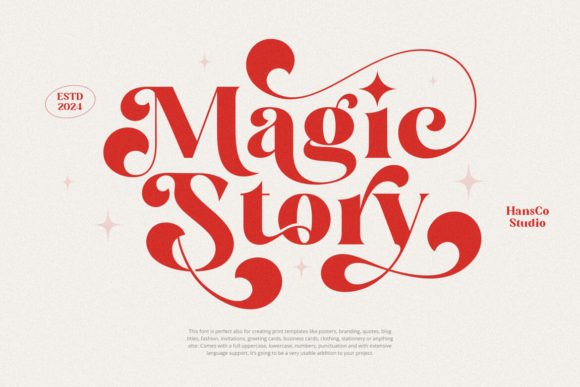 Magic Story: A Retro Serif with Modern Charm