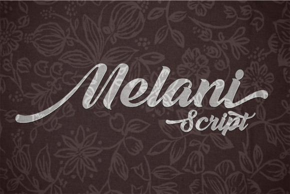 Melani Script: A Bold Brush Font for Modern Branding