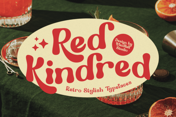 Red Kindred: Blending Retro Charm with Modern Design