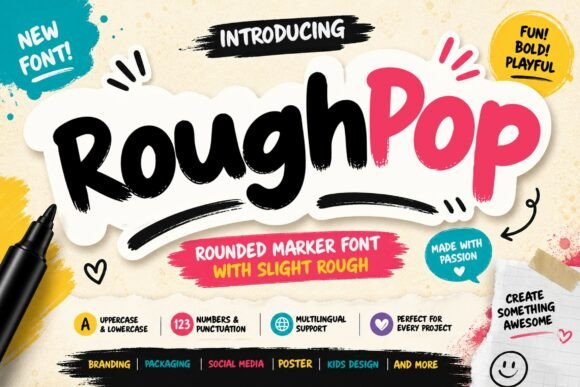 Rough Pop Marker: Your Secret for a Handmade Brand Vibe