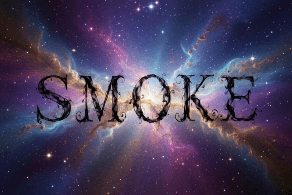 Smoke: Weaving Dark Magic into Modern Typography